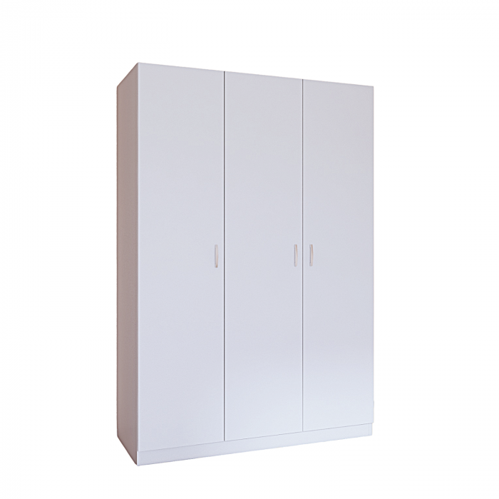 Dulap Oslo , 3 Usi  Alb, 120 x 52 x 200 cm, Material Pal 18mm [1]