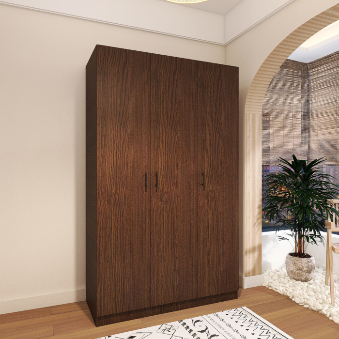 Dulap Oslo , 3 Usi  Wenge, 120 x 52 x 200 cm, Material Pal 18mm [1]