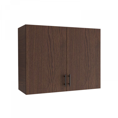 CORPURI SUPERIOARE - Corp bucatarie suspendat L80 x A30 x H60 cm, 2 usi, PAL 18mm, Culoare Wenge