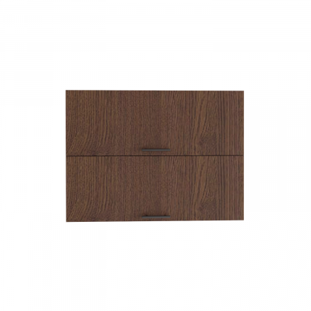 Corp bucatarie suspendat orizontal L80 x A30 x H60 cm, 2 usi, PAL 18mm, Culoare Wenge [1]