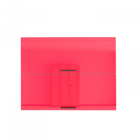 Corp bucatarie suspendat orizontal L80 x A32 x H60 cm, 2 usi, PAL 18mm, Culoare Rosu super Lucios [1]