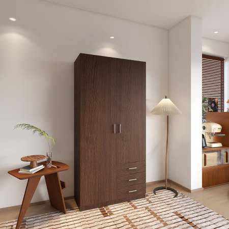 Dulap 2 usi si 3 sertare, H200 x L80 x A50cm, Material Pal 18mm, Culoare Wenge [2]