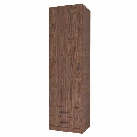 Dulap cu o usa si 2 sertare H200 x L50 x A52cm , Culoare Wenge, Pal 18mm [3]