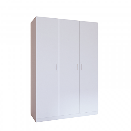 Dulap Oslo , 3 Usi  Alb, 120 x 52 x 200 cm, Material Pal 18mm [2]