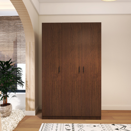 Dulap Oslo , 3 Usi  Wenge, 120 x 52 x 200 cm, Material Pal 18mm [2]