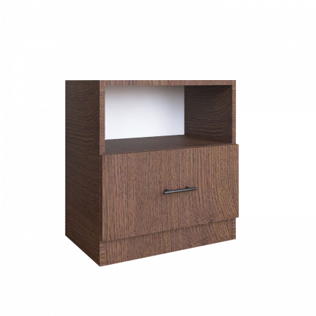 NOPTIERE - Noptiera Dana H40 cm x L40 cm x A40cm, Culoare Wenge, Pal 18mm