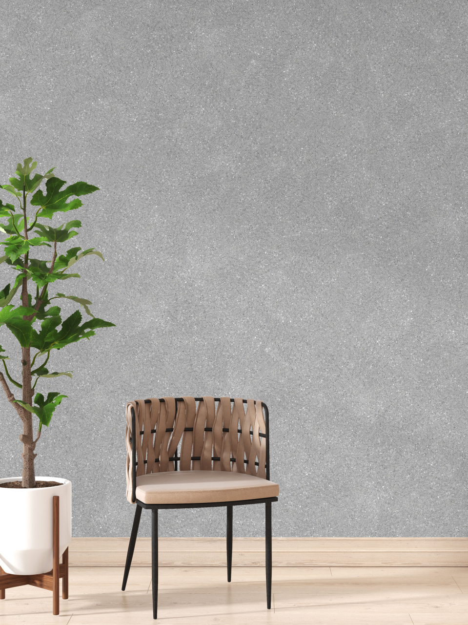 Tapet lichid Belka B50 – Tapet Argintiu Metalic pentru Accente Moderne [2]