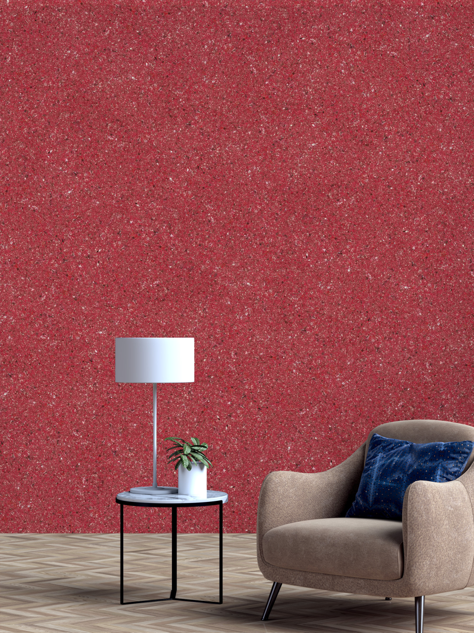 Tapet lichid Belka B54 – Tapet Roșu Vișiniu pentru Atmosferă Dramatică [2]