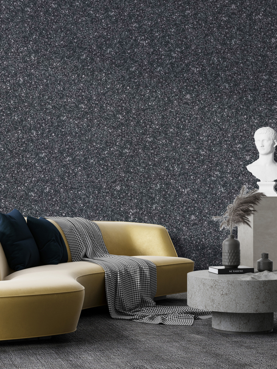 Tapet lichid Belka B47 – Tapet Negru Profund pentru Stil Îndrăzneț [2]