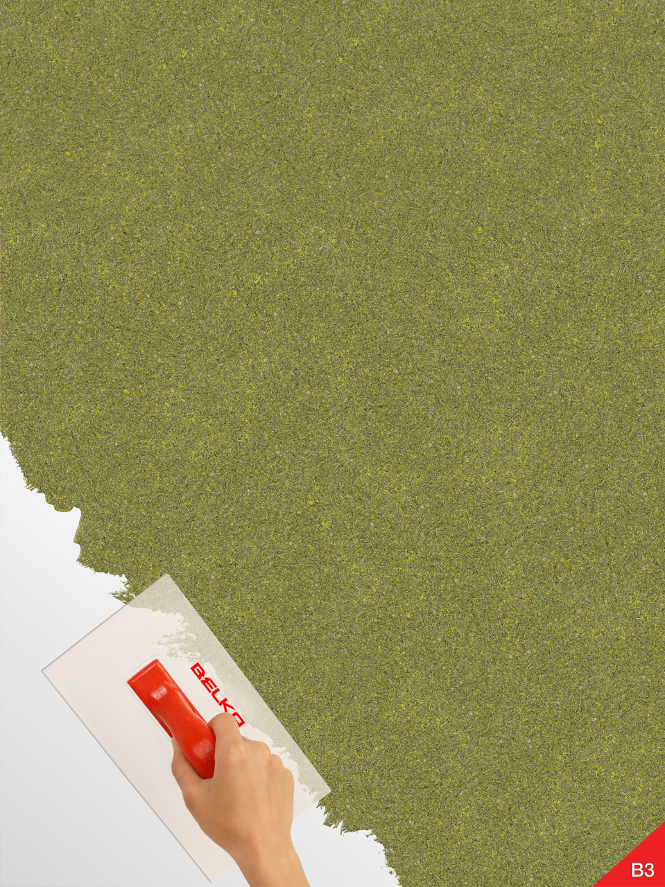 Tapet lichid Belka B3 – Tapet Verde Măsliniu pentru Design Organic [3]