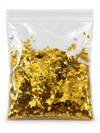 Accesorii pentru tapet lichid - Glitter auriu pentru tapet lichid