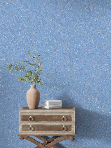 Tapet Lichid Ecologic, Natural și Modern - Tapet lichid Belka B55 – Tapet Albastru Deschis cu Sclipici