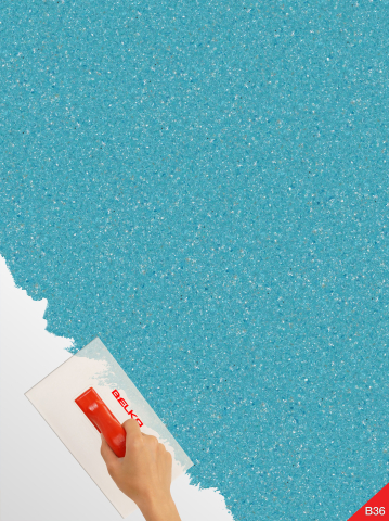 Tapet Lichid Ecologic, Natural și Modern - Tapet lichid Belka B36 – Tapet Albastru Universal pentru Orice Cameră