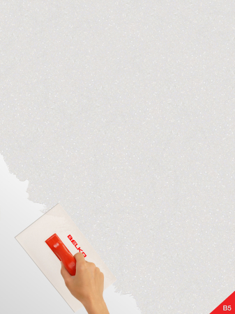 Tapet lichid Belka B5 – Tapet Alb cu Sclipici pentru Spații Luminoase [2]