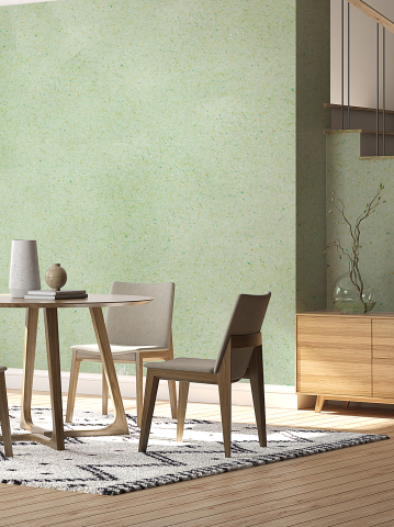 Tapet Lichid Ecologic, Natural și Modern - Tapet lichid Belka B41 – Tapet Verde Deschis Proaspăt