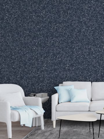 Tapet Lichid Ecologic, Natural și Modern - Tapet lichid Belka B46 – Tapet Albastru Închis pentru Ambianță Rafinată