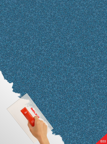 Tapet Lichid Ecologic, Natural și Modern - Tapet lichid Belka B33 – Tapet Albastru Modern pentru Spații Urbane