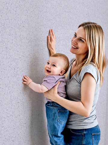 Tapet Lichid Ecologic, Natural și Modern - Tapet lichid Belka B38 – Tapet Liliachiu Suav pentru Note Fine