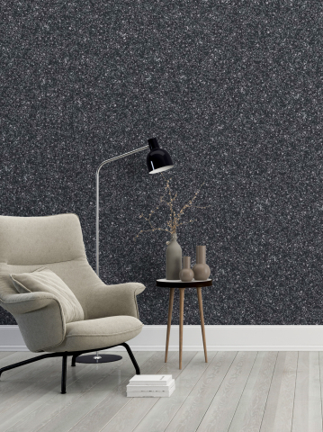 Tapet Lichid Ecologic, Natural și Modern - Tapet lichid Belka B47 – Tapet Negru Profund pentru Stil Îndrăzneț