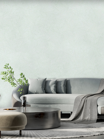 Tapet Lichid Ecologic, Natural și Modern - Tapet lichid Belka Verde Liniștitor – finisaj decorativ natural și modern