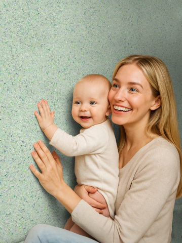 Tapet lichid Belka B43 – Tapet Verde Pastel pentru Spații Delicate [1]