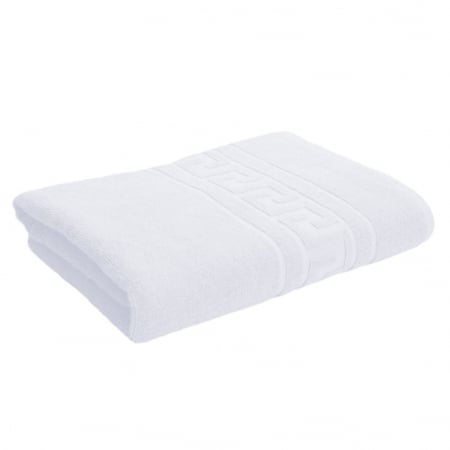 Pentru Baie - Prosop hotelier greek style, alb, bumbac premium 100%