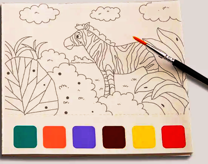 carte-pictat-20-pagini-acuarele-copii [2]