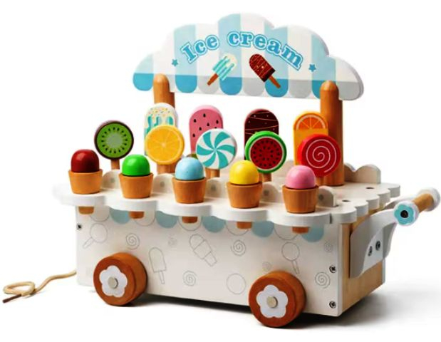 Stand de Înghețată din Lemn pentru Copii – Ice Cream Shop [2]