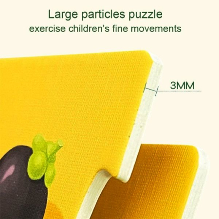 Puzzle Asociere Culori & Activități Zilnice – 30 Piese Educative [1]