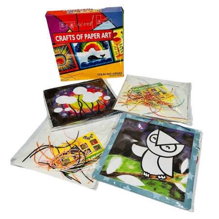 Seturi de artă și creație - Joc Creativ Craft Paper Art – Set Activități Copii