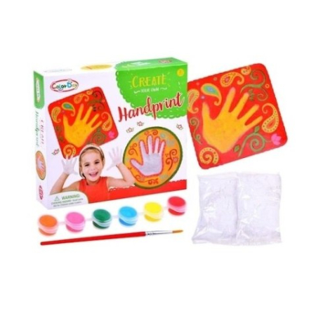 Seturi de artă și creație - Joc Amprentă Mâini pentru Copii – Activitate Creativă și Educațională