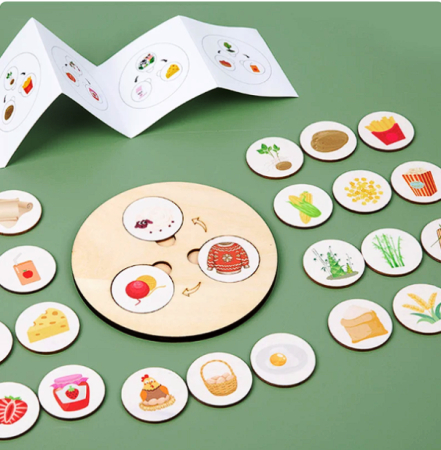 Joc Asocieri Cognitive din Lemn – 30 Piese, Decomposing Games [2]