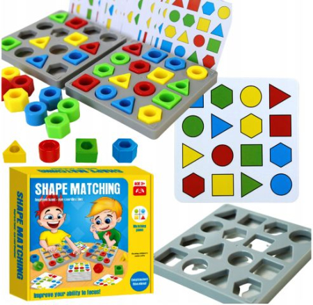 Joc Shape Matching pentru Copii – Forme Geometrice și Model de Potrivit [2]