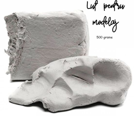 Seturi de artă și creație - Lutul pentru modelaj alb
