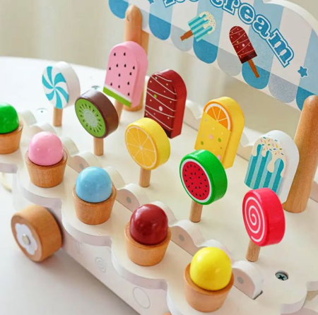 Stand de Înghețată din Lemn pentru Copii – Ice Cream Shop [2]