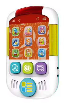Jucării electronice și interactive - telefon-interactiv-bebelusi-lumini-sunete-0-luni