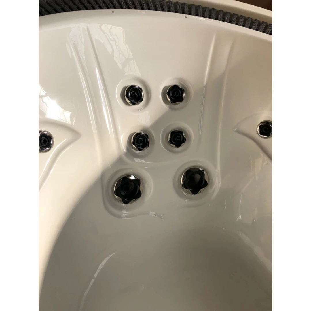 Cada cu hidromasaj 1 persoană, SPA-083, mască PVC maro, freestanding [9]