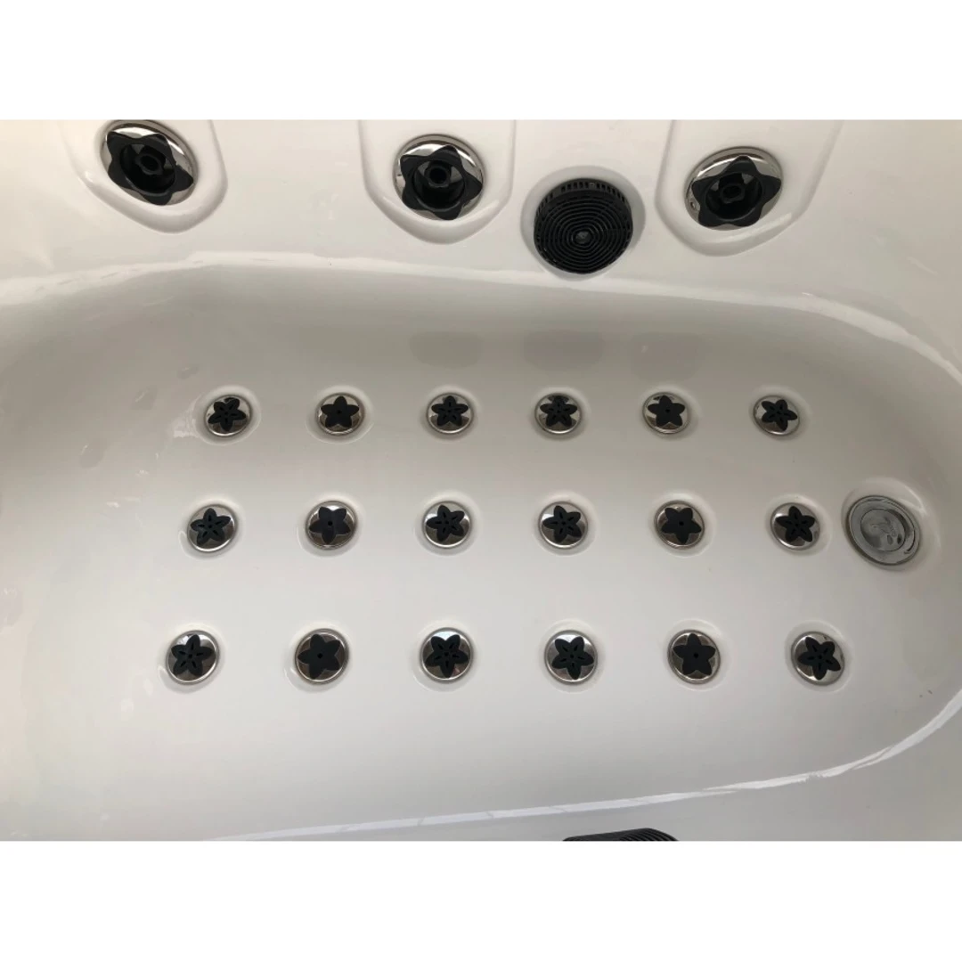 Cada cu hidromasaj 1 persoană, SPA-083, mască PVC maro, freestanding [8]