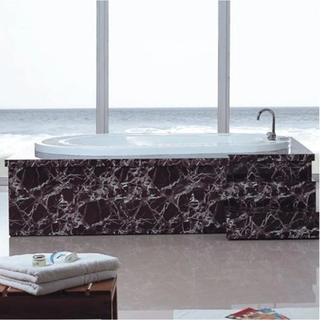 Cada cu hidromasaj 1 persoană, SPA-083, mască PVC maro, freestanding [13]