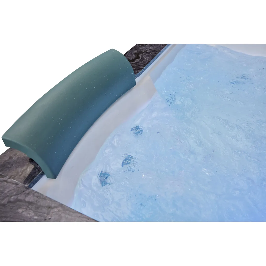 Cada cu hidromasaj 2 persoane, SPA-0502, Ink Black Oak & Antico Wood, la perete [15]