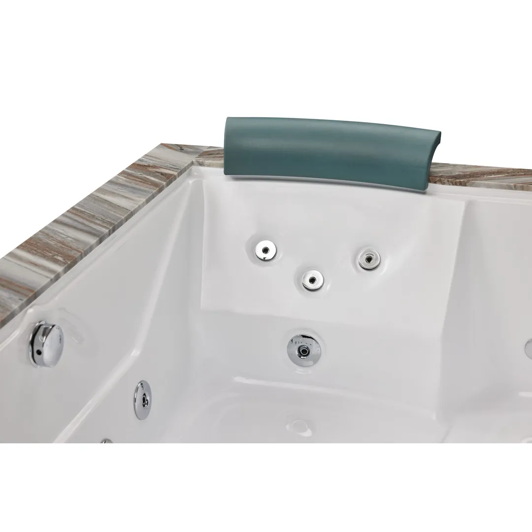 Cada cu hidromasaj 2 persoane, SPA-0502, Rocky Ash & Palissandro, la perete, cu încălzitor [6]