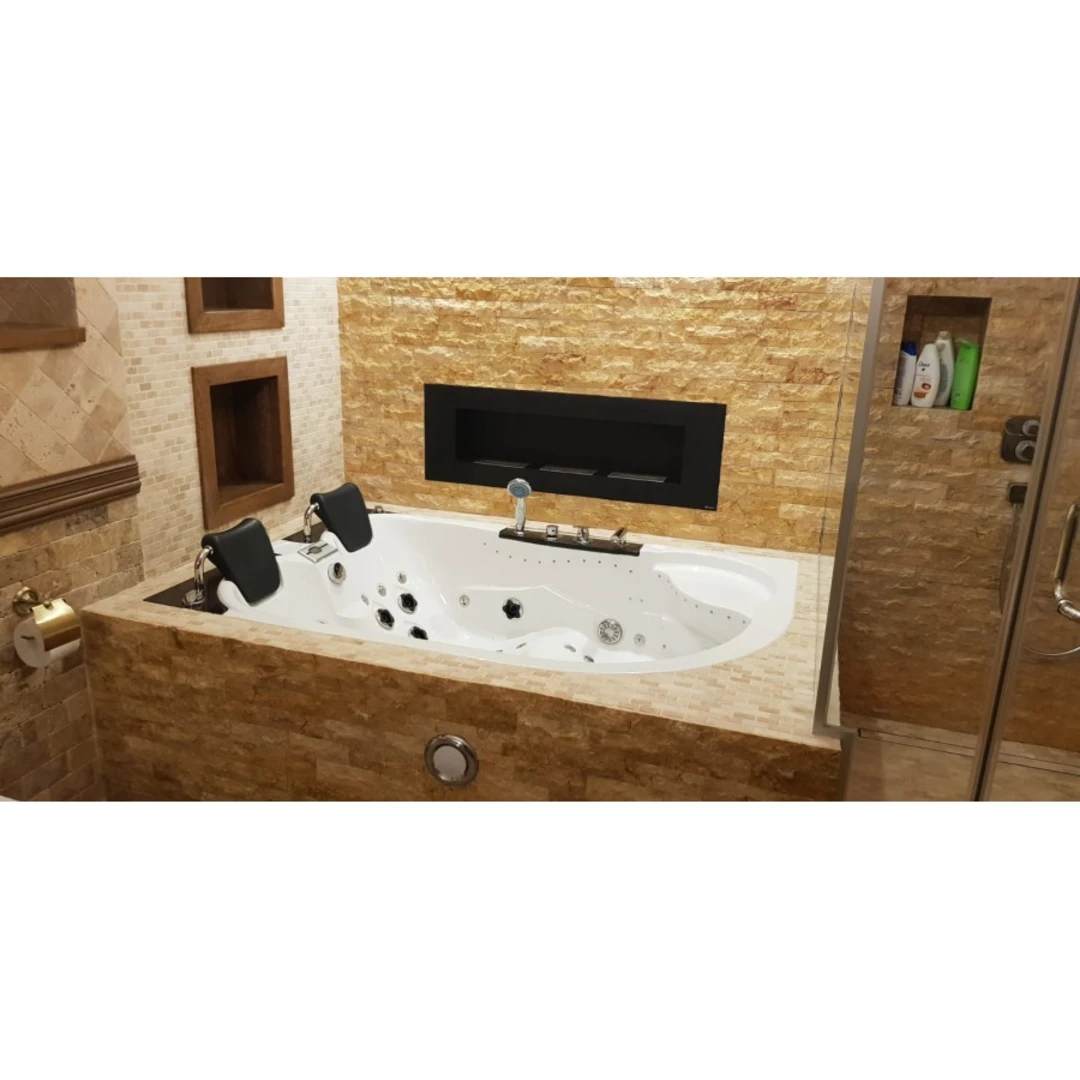 Cada cu hidromasaj dublă 2 persoane, SPA-062, stânga, pe colț [7]