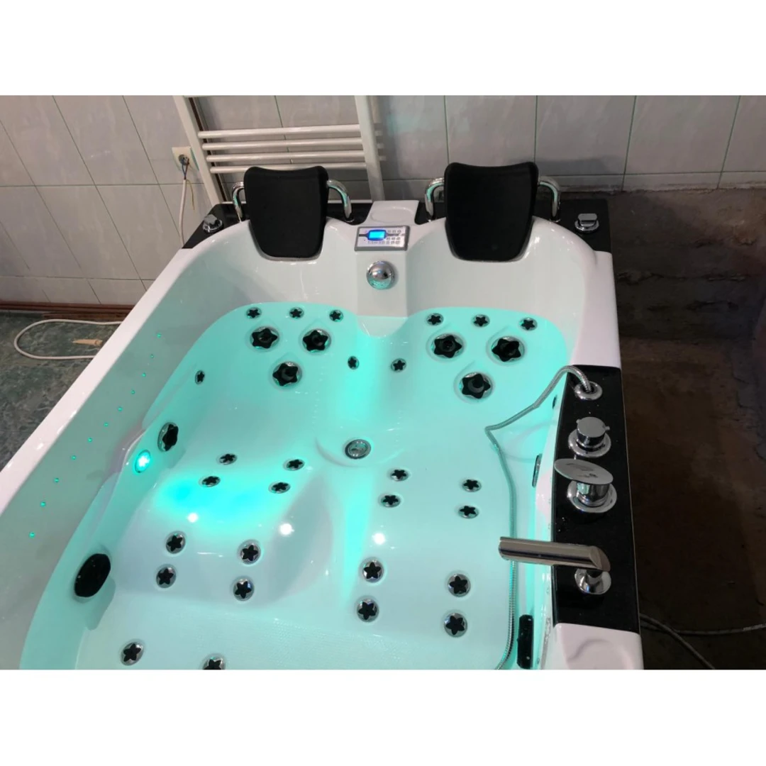 Cada cu hidromasaj dublă 2 persoane, SPA-062, stânga, pe colț [15]