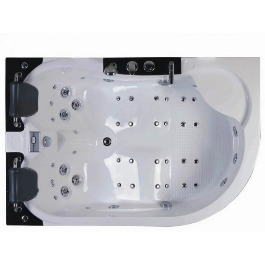 Cada cu hidromasaj dublă 2 persoane, SPA-062, stânga, pe colț [16]