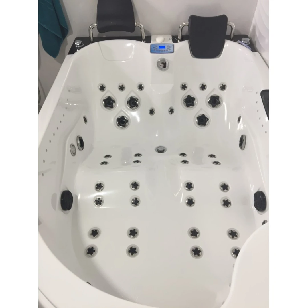 Cada cu hidromasaj dublă 2 persoane, SPA-062, stânga, pe colț [9]