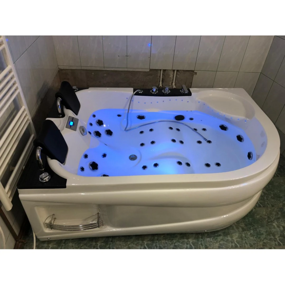 Cada cu hidromasaj dublă 2 persoane, SPA-062, stânga, pe colț [12]