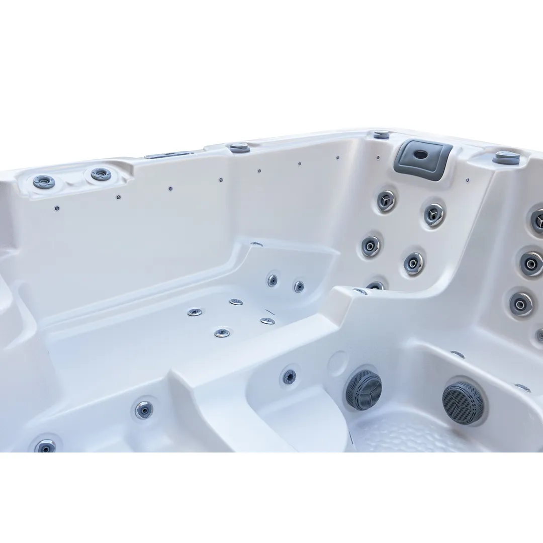 Jacuzzi exterior 313A Gecko, Alb Perlat, 5 persoane, acril antibacterian [11]