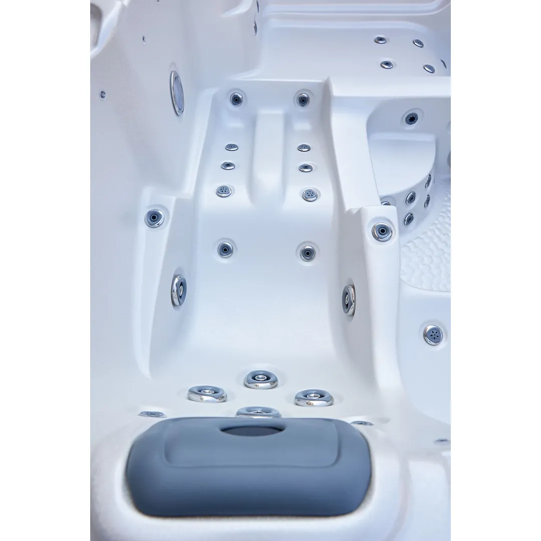 Jacuzzi exterior 313A Gecko, Alb Perlat, 5 persoane, acril antibacterian [10]