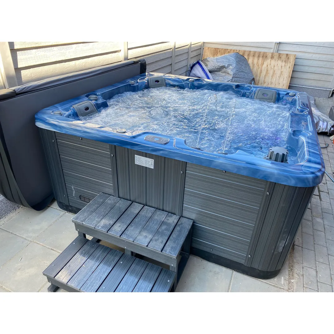 Jacuzzi exterior 313A Gecko, Albastru Marin, 5 persoane, acril antibacterian, masca gri [6]