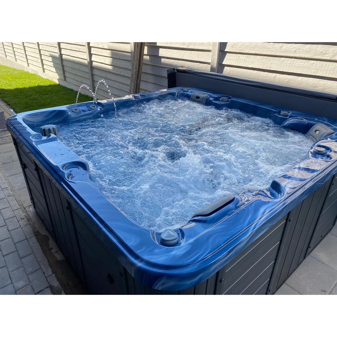 Jacuzzi exterior 313A Gecko, Albastru Marin, 5 persoane, acril antibacterian, masca gri [2]